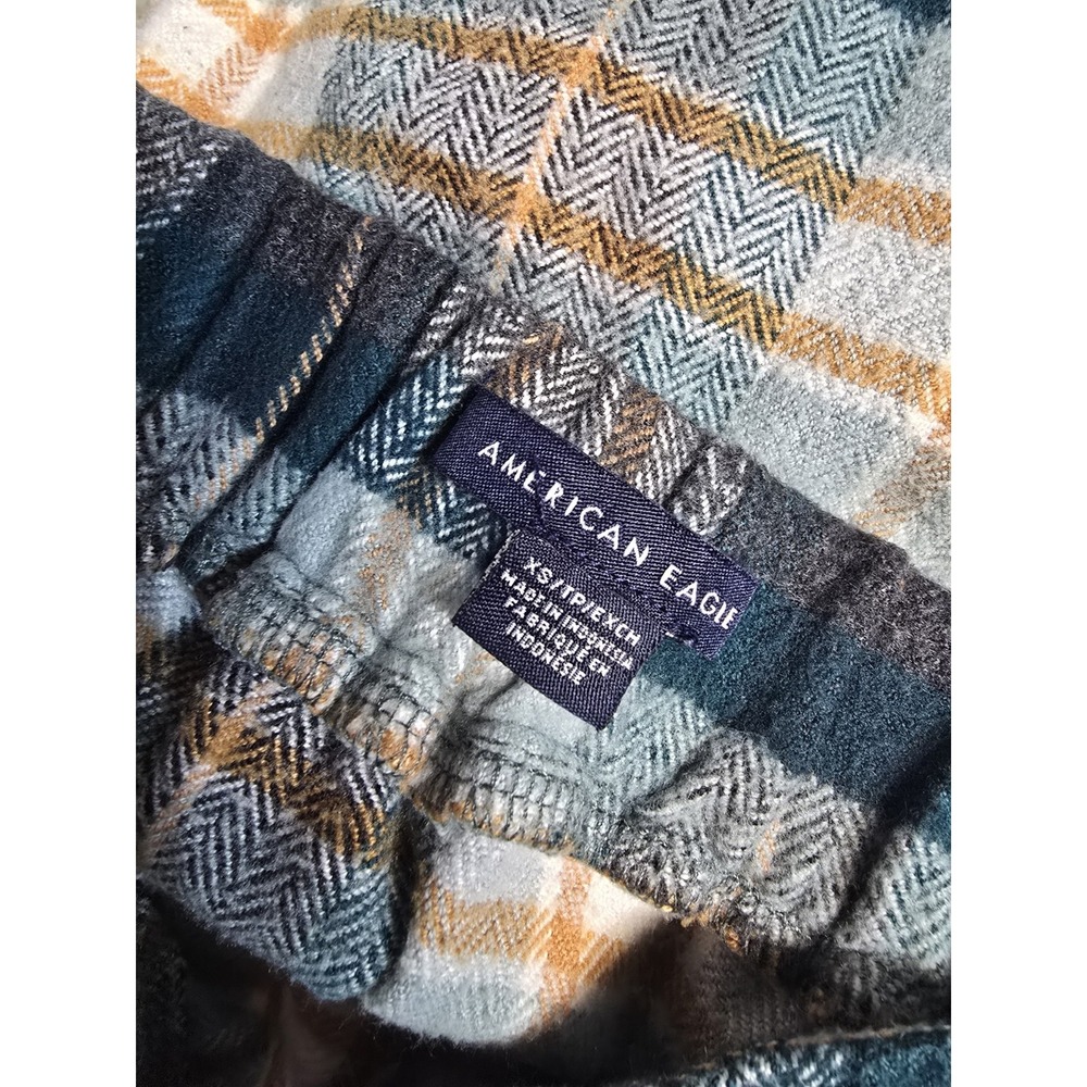 American Eagle Flannel Elastic Waist Skirt Size XS - Picture 3 of 4